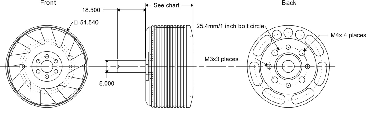 Neumotors brushless outrunner 4600 series